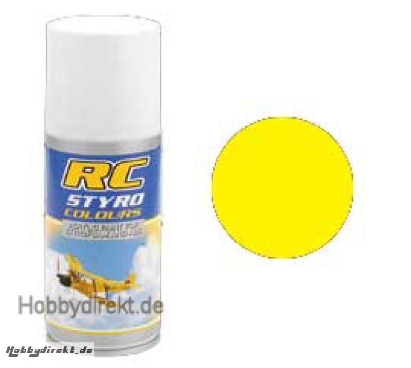 RC Styro 007 fluor gelb   150 ml Spraydose Krick 316007