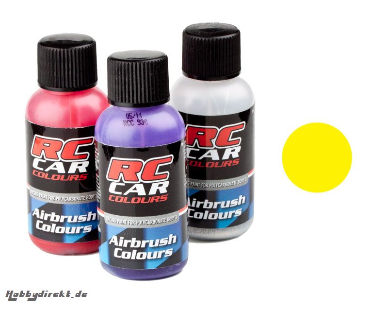 RC Car 1007 fluor gelb  30 ml Airbrush Krick 323007