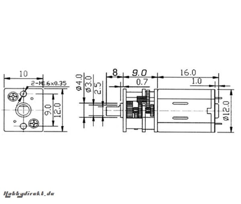 Micro Pile Getriebemotor 400: Krick 42206