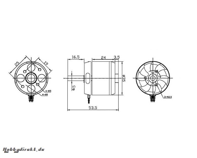 MAX Marine P357 1250 KV Krick 42435