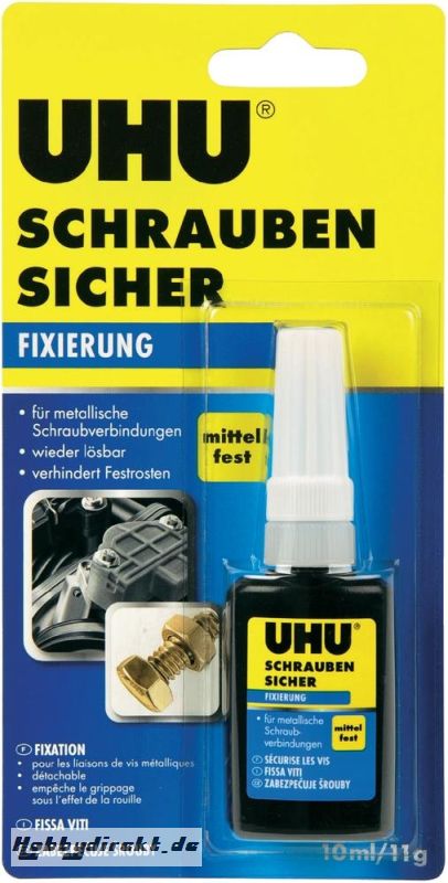 UHU schraubensicher mittelf.10ml/11g Krick 45590