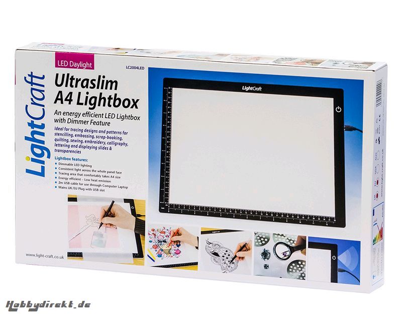 Ultraslim LED Lichtbox A4 Krick 492281