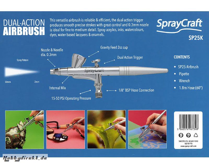 Airibrushpistole SP25K Dual A Krick 493226