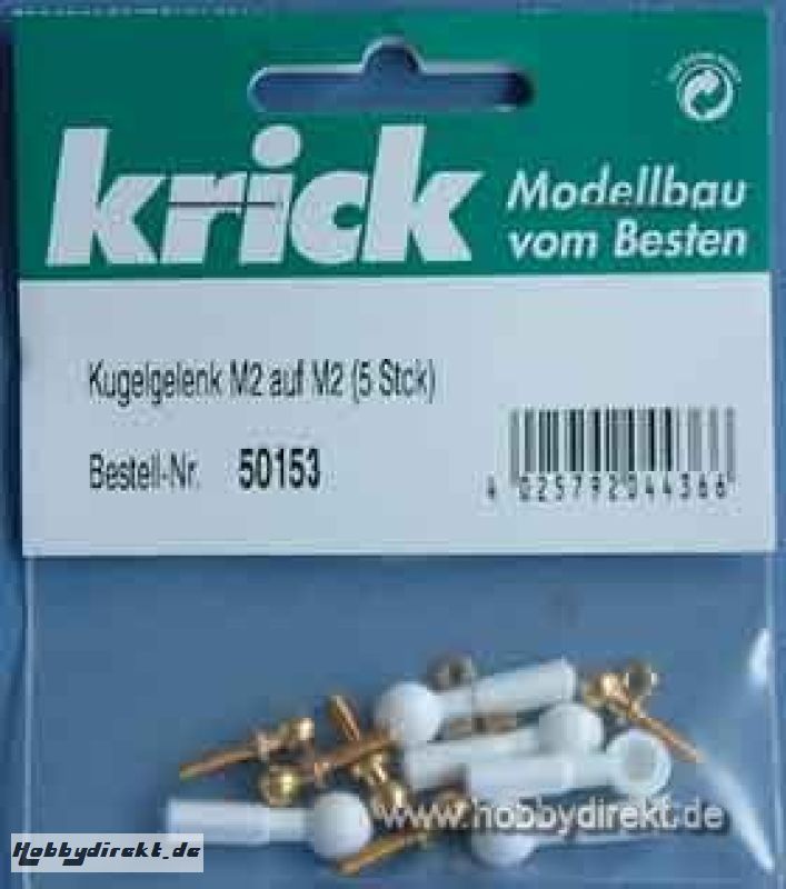 Kugelgelenk für M2 Gestänge  (5 Stck) Krick 50153