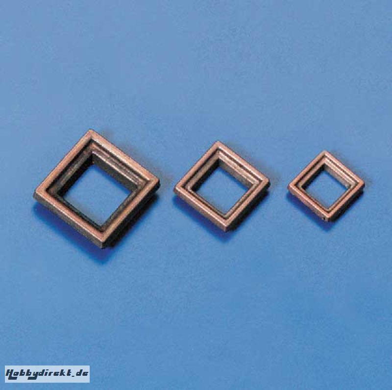 Stückpfortenrahmen Metall 8x8mm(10) Krick 61010