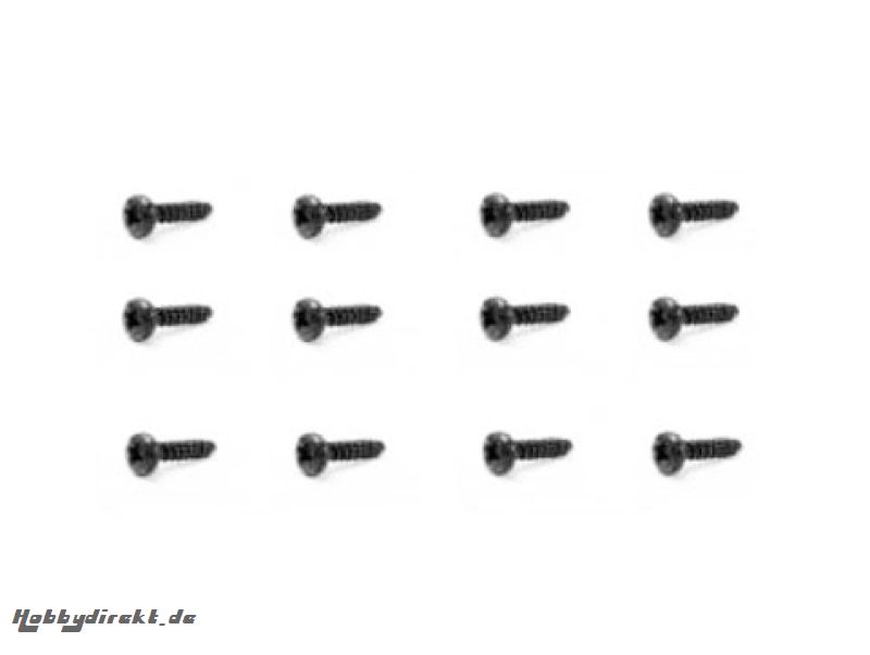 Rundkopf-Blechschraube 3x10 (6) Krick 616531