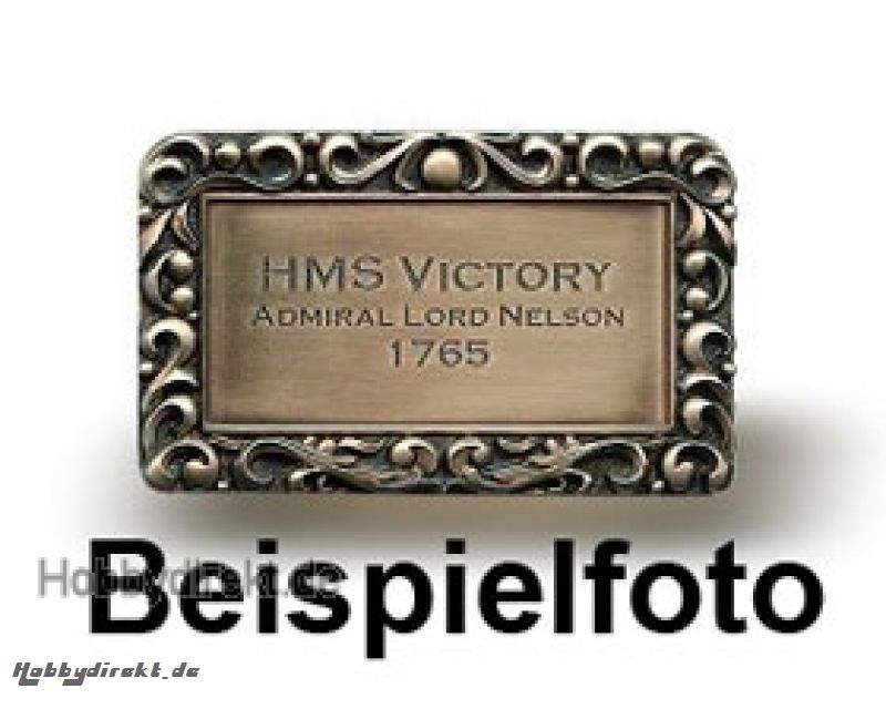 Messingschild Agamemnon HMS Krick 64202