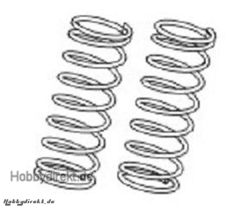 Hintere Federn für Stoßdämpfer (2) Krick 646008
