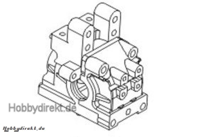 Getriebegehäuse vorne / hinten Krick 646013