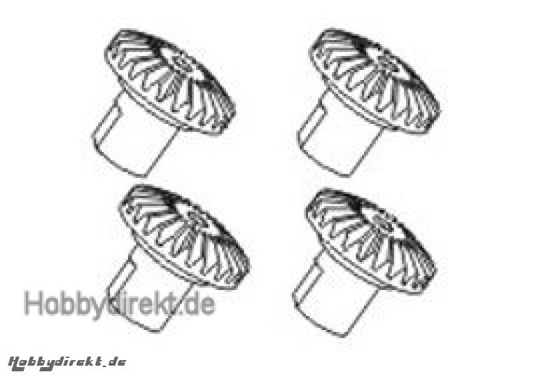 Differentialzahnräder 02 24 Zähne (4) Krick 646016