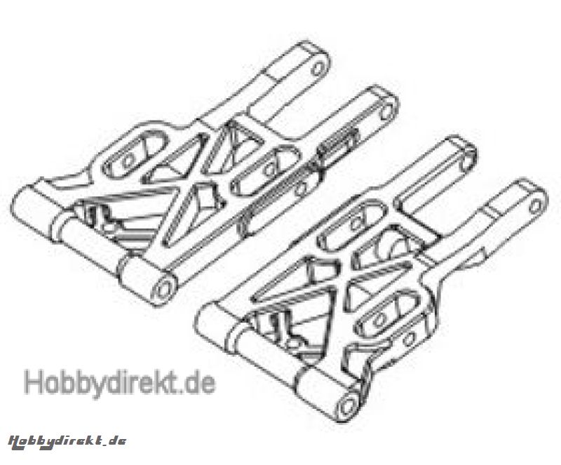 Vordere Querlenker unten (2) Krick 646026