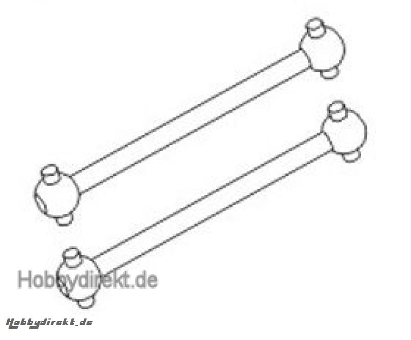 Antriebswellen vorne-mitte (2) Krick 646039