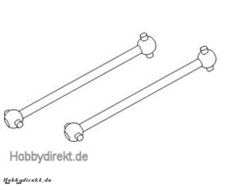 Antriebswellen vorne/hinten (2) Krick 646040