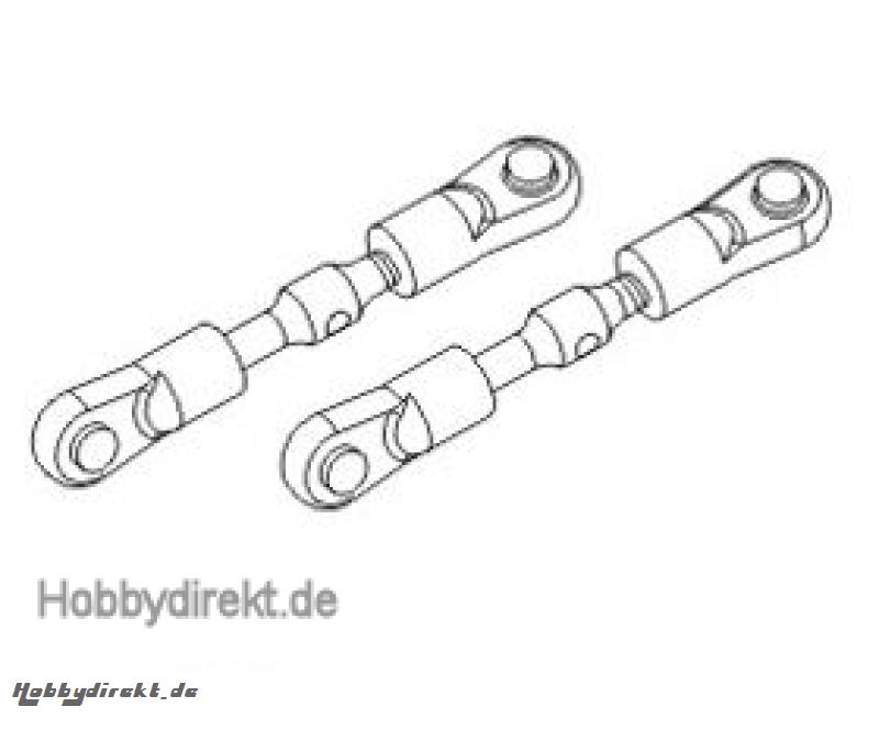 Lenkgestänge kpl. (2) Krick 646050