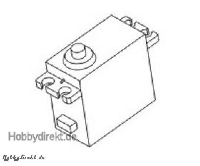 Lenkservo 2,2 kg mit Metallgetriebe Krick 646087