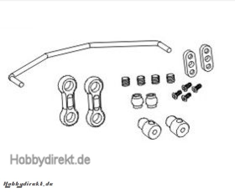 Stabilisator vorne  Satz Krick 646092