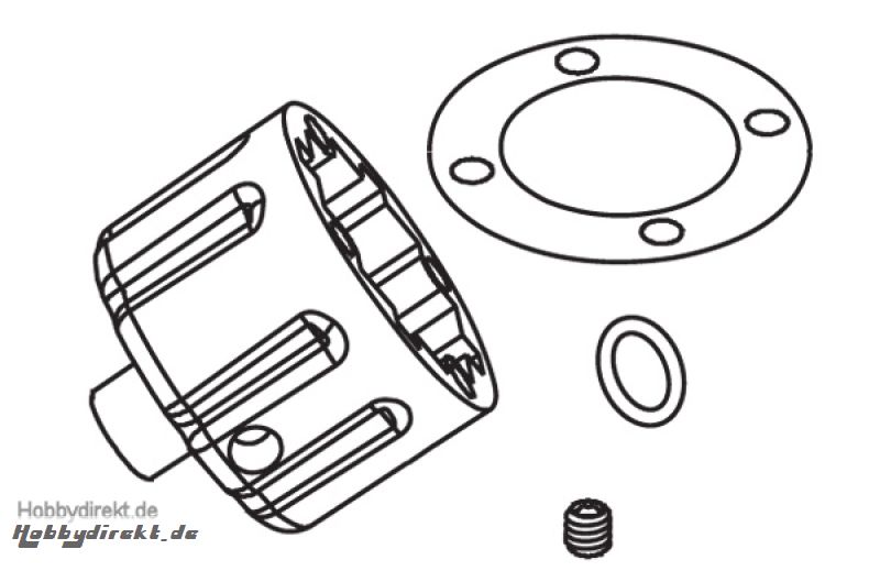 Differential Gehäuse Krick 648010