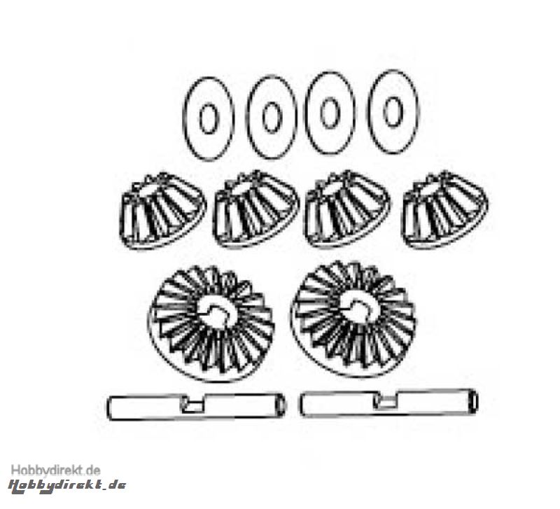 Differentialzahnräder innen Satz Krick 648013