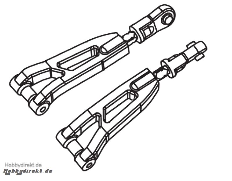Obere Querlenker vorne (2) Buggy Krick 648019