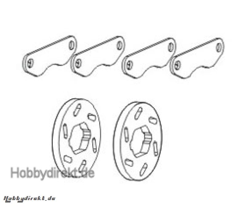Bremsscheiben/-beläge  Pro (Satz) Krick 648035