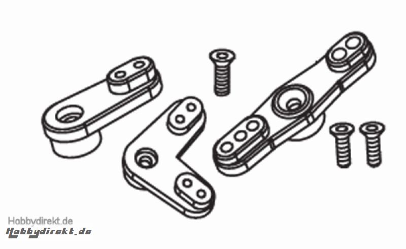 Servohebelset (3-teilig) Krick 648038