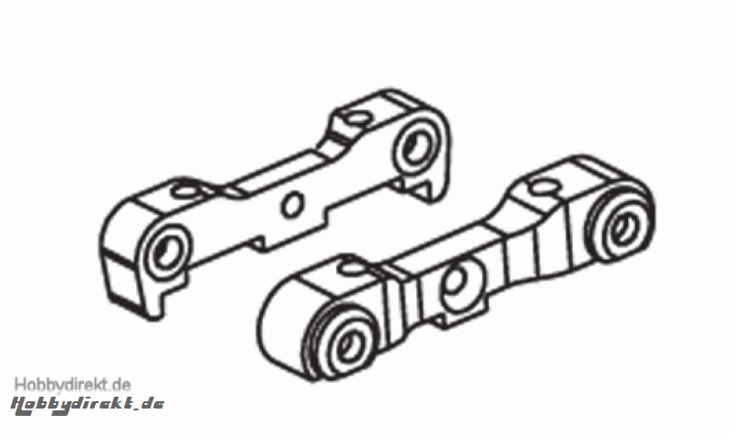 Querlenkerhalteplatten vorne Krick 648046