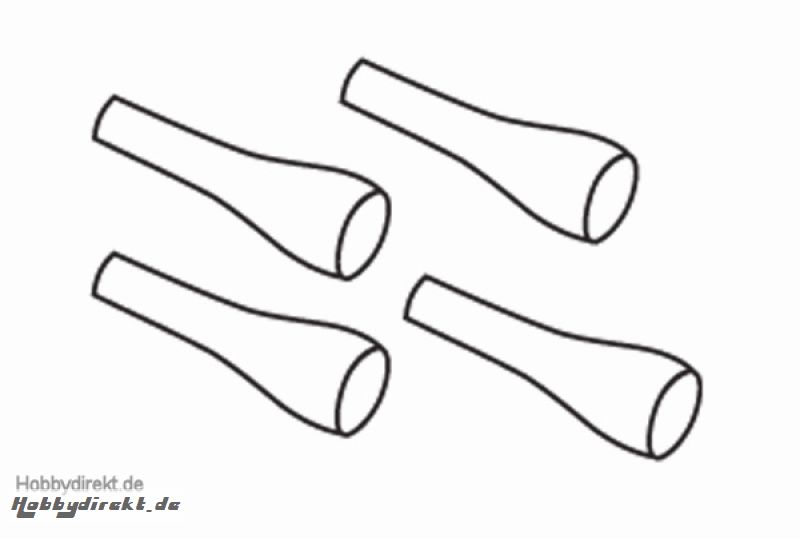Staubschutz Stoßdämpferwellen (4) Krick 648070