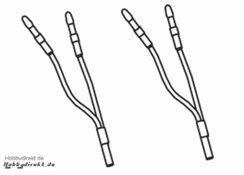 Akkuanschlusskabel 4mm GK-Buchsen (2) Krick 648105