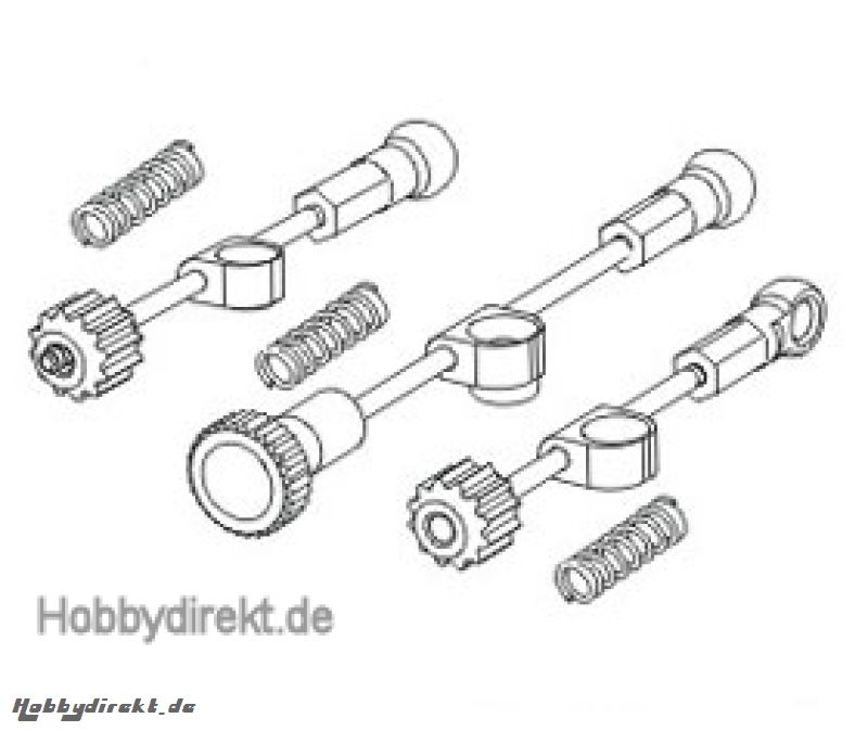 Bremsgestänge mit Zubehör Krick 648127