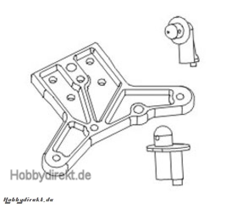 Obere Platte vorne Krick 648132