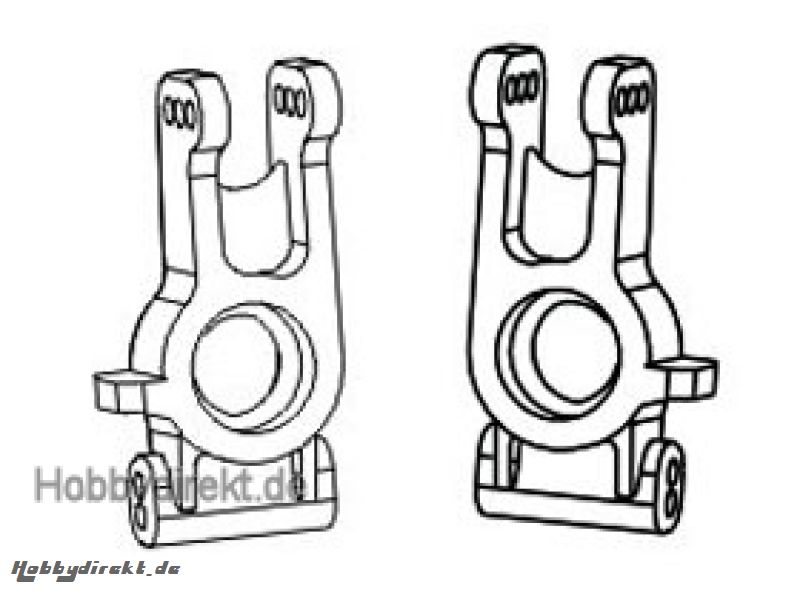 Achsschenkel hinten (Paar) Krick 648136