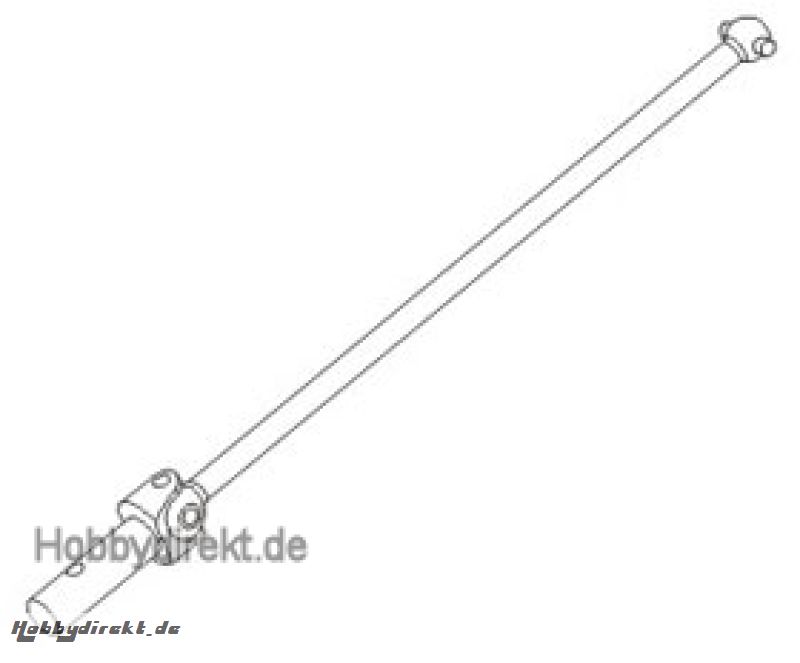 Antriebswelle vorne CVD Trugg Krick 648158