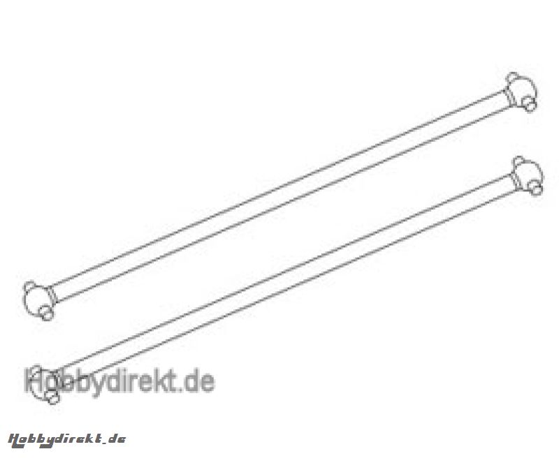 Antriebswellen hinten Truggy (2) Krick 648159