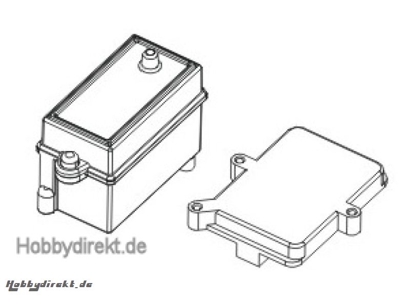 Empfängerbox mit Platte Krick 648188