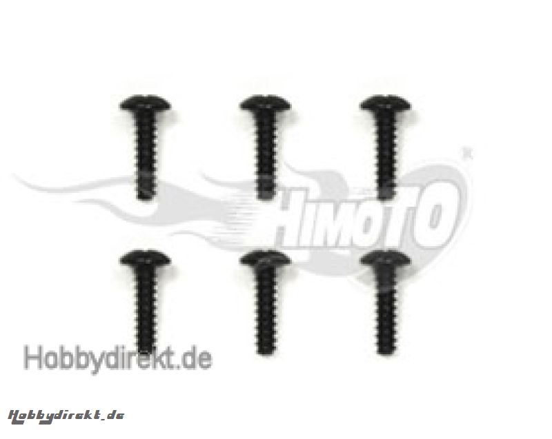 Rundkopfschrauben 3x12  6 Stü Krick 652083