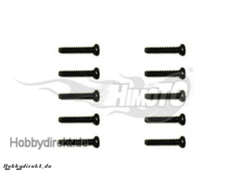 Rundkopf-Blechschrauben 2x10  (10) Krick 652086