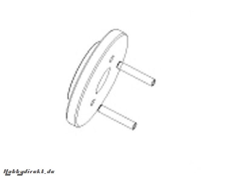 Schwungscheibe 2-Stift Krick 652906