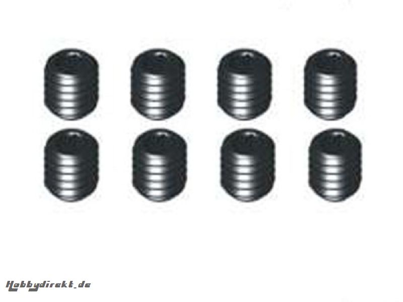 Innensechskantgewindestift M6x6  8 Stück Krick 653807
