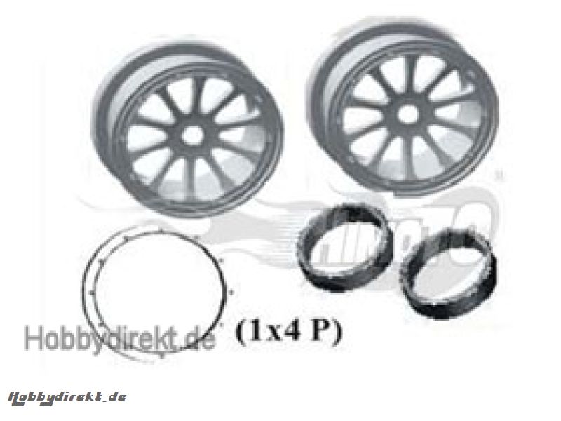 Felgen Buggy (2) Krick 653841