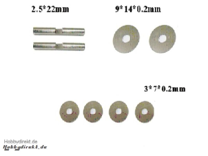 Differentialwellen + Passscheiben Satz Krick 654753