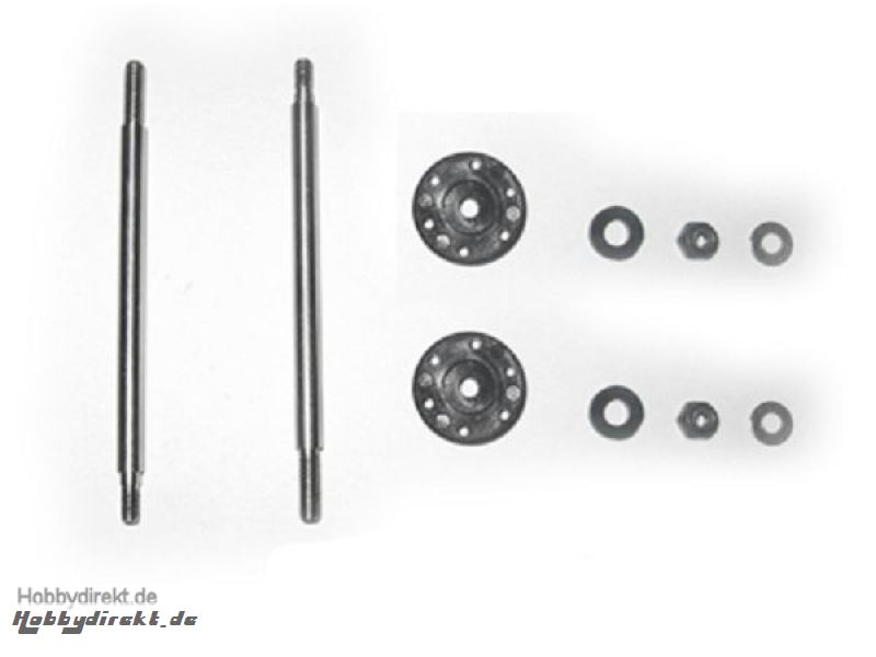 Stoßdämpferwellen 66,5 mm mit Kolben hinten (Satz) Krick 655050