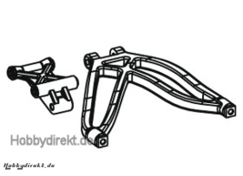 Karosseriehalter hinten Short Course Truck (Satz) Krick 655128