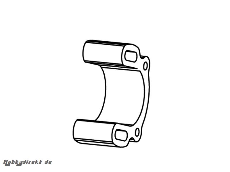 Aluminium Motorhalter Set MX400 Krick 655935