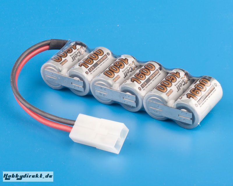 Akkupack 7,2V 1600 mAh 2/3A Tam.-Stecker Krick 667212