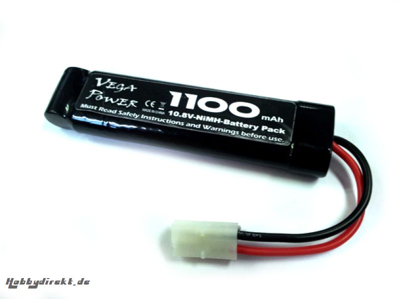 NiMH Akku 10,8 V / 1100 mA JST Stecker (Tamiya) Krick 667232