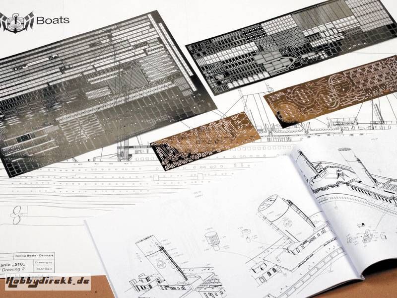 RMS Titanic  1:144 Bausatz Billing Boats BB0510
