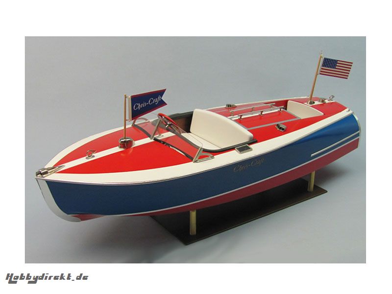 Chris-Craft Sportboot 16 ft. Painted Racer Bausatz Krick ds1263