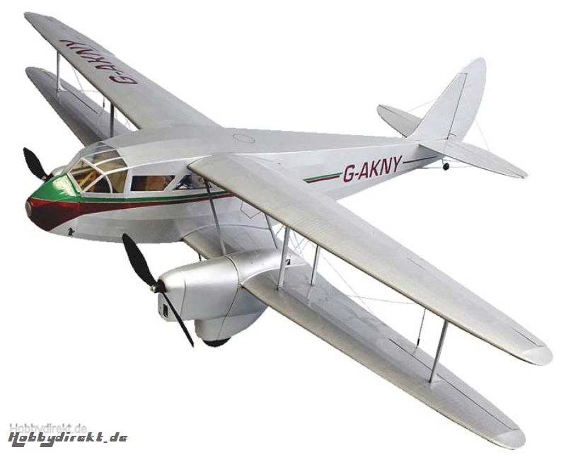 Dehavilland DH-89 Dragon Rapide EP Lasercut Bausatz Krick ds1815