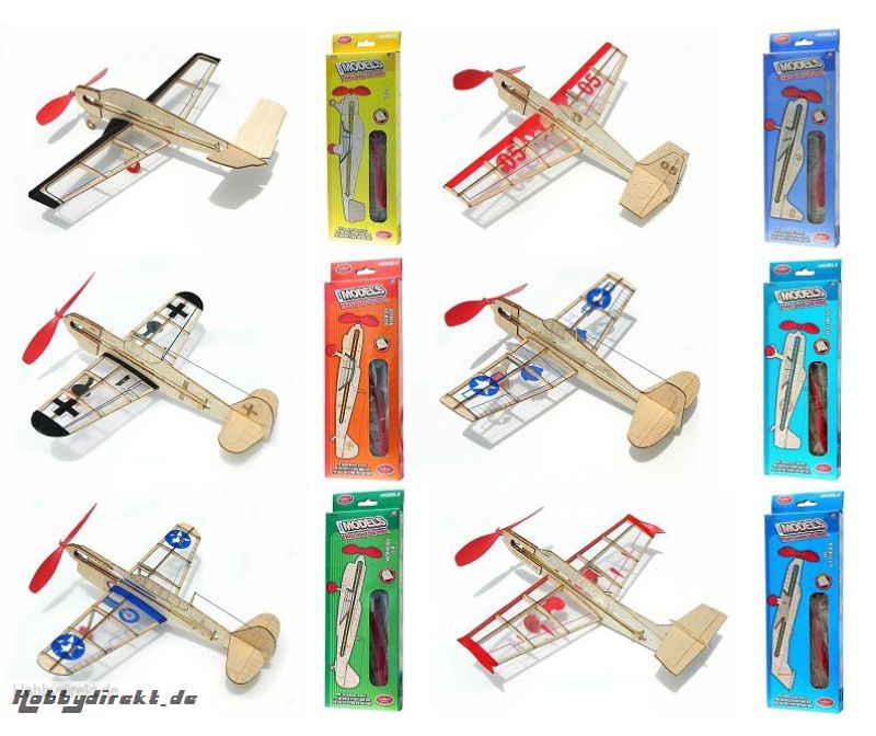 Sortiment miniModels 24 Flugzeuge 6-fach sortiert Krick gu4500