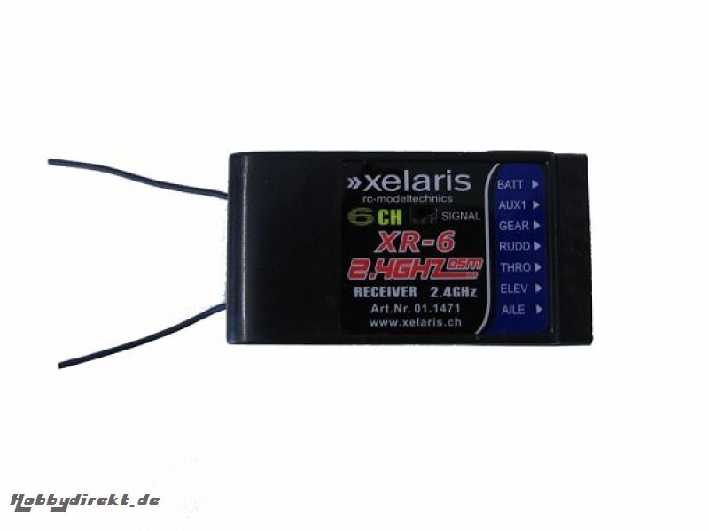 Xelaris XR6 2.4GHz Empfänger Krick hp011471